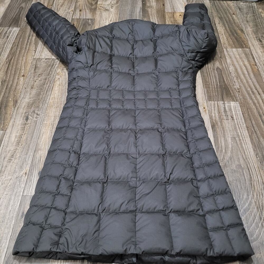 Patagonia Jacket Womens Large Black Tres Parka Duck Down Puffer - Picture 2 of 16